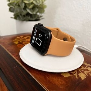 Gently Used Apple Watch Series 5 (GPS, 44MM) - Space Gray Aluminum Case.